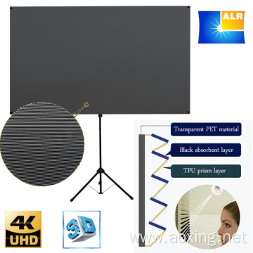 Tripod 4K moive theater portable projector screen